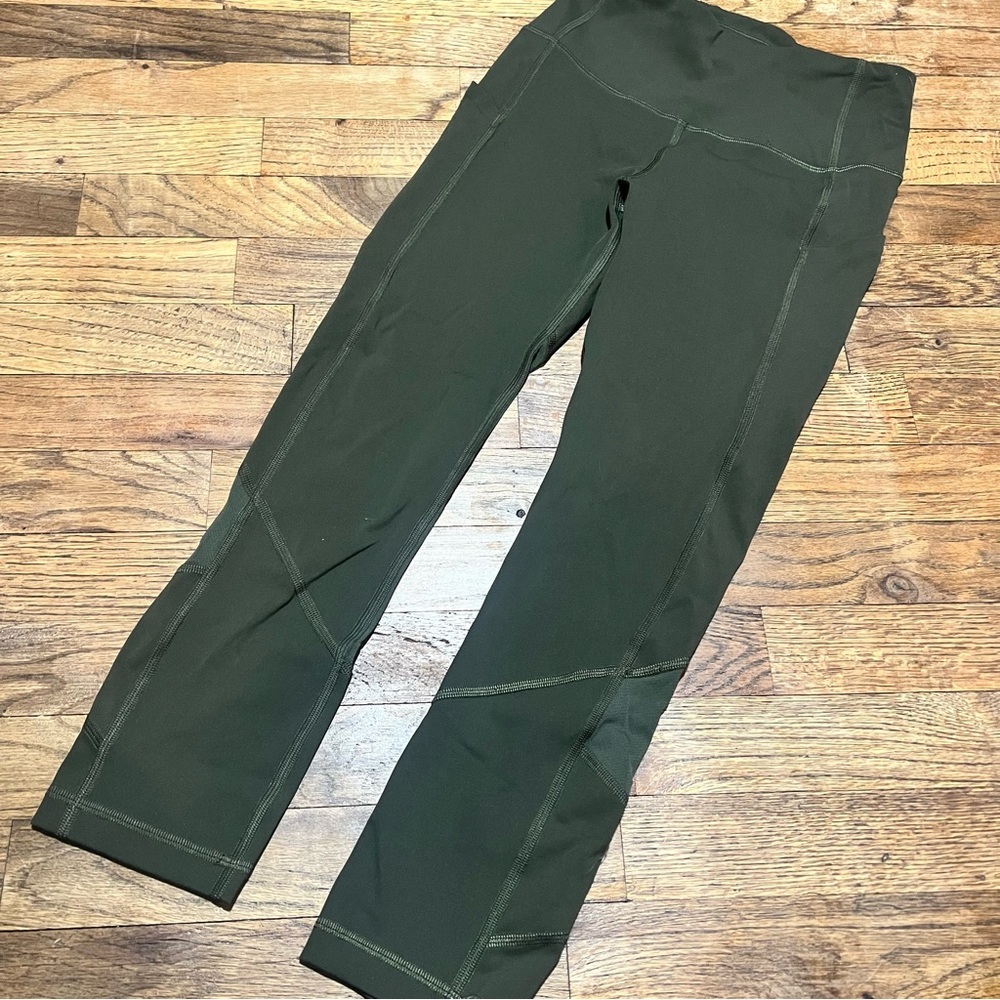Lululemon Pace Rival High Rise Crop 22” Leggings Size 2 - Picture 3 of 6